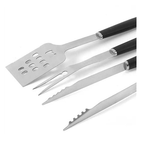 Adler | Grill Utensil Set with Carrying Case | AD 6727 | Grill Cutlery Set | 4 pc(s) | Stainless Steel/Black - 5